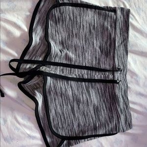 girl shorts, size-Medium, brand- target, color- grey and dark grey,